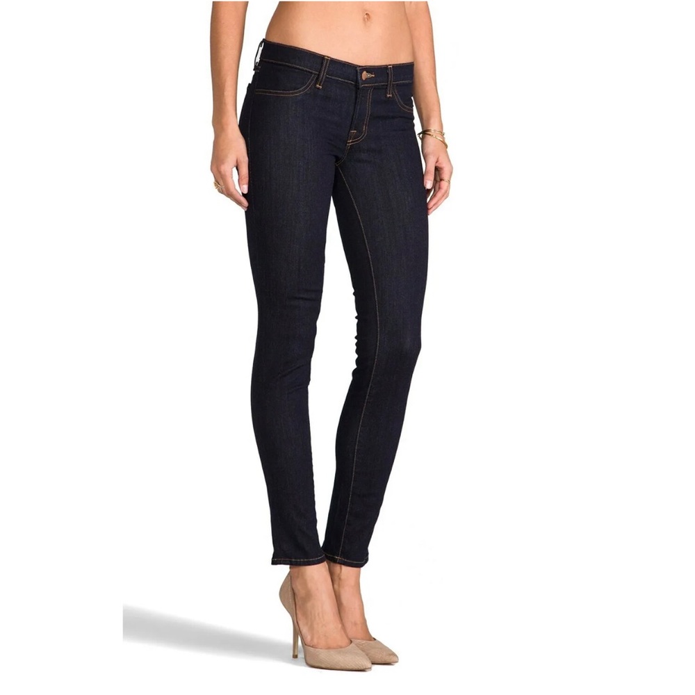 J BRAND Dark Rinse Starless Wash Legging Skinny Jeans